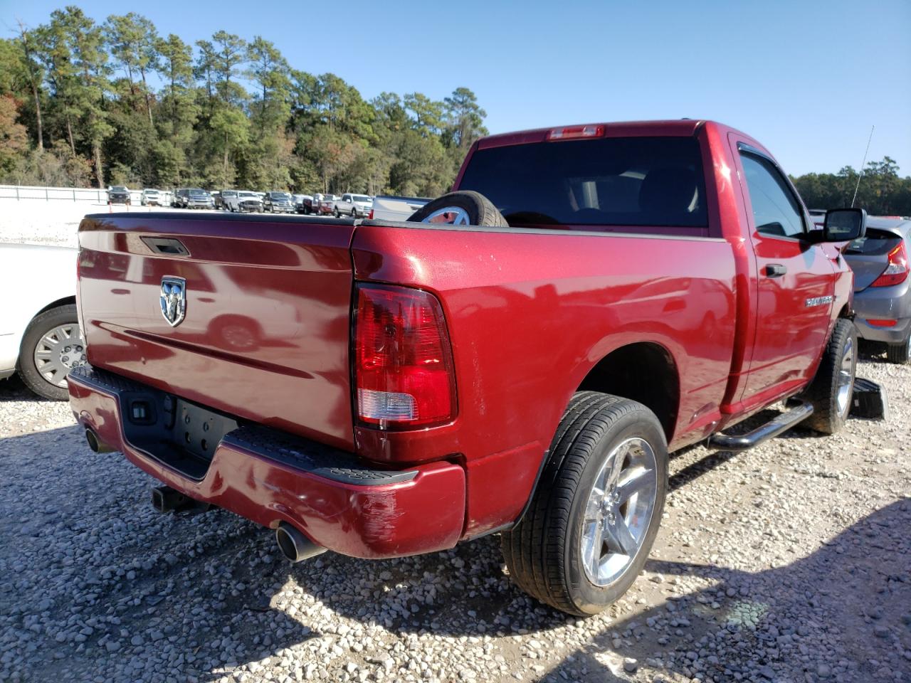Photo 4 from auction – 2012 DODGE RAM 1500 S with VIN 3C6JD6AT5CG216762