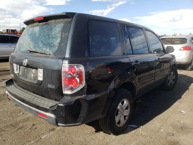 Photo 4 from auction – 2006 HONDA PILOT LX with VIN 5FNYF281X6B030532