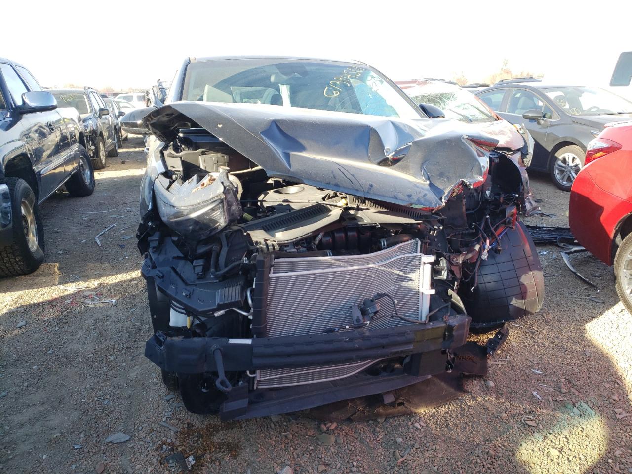 Photo 9 from auction – 2021 HYUNDAI TUCSON SE with VIN KM8J2CA45MU289677