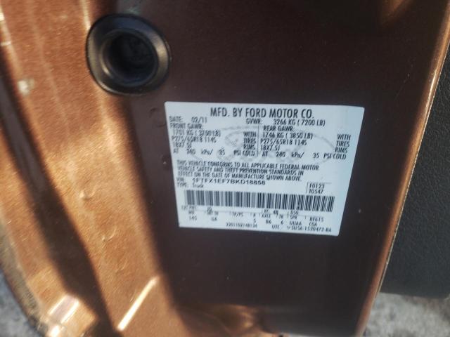 Photo 10 from auction – 2011 FORD F150 SUPER with VIN 1FTFX1EF7BKD18858
