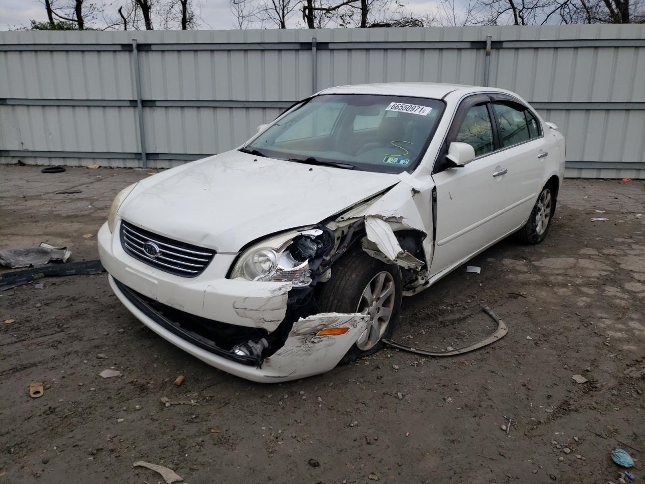 Photo 2 from auction – 2008 KIA OPTIMA LX with VIN KNAGE124285227613