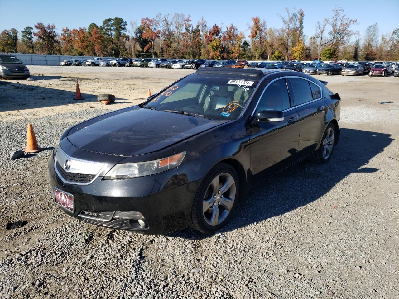 Photo 2 from auction – 2014 ACURA TL SE with VIN 19UUA8F36EA002143