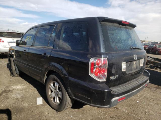 Photo 3 from auction – 2006 HONDA PILOT LX with VIN 5FNYF281X6B030532