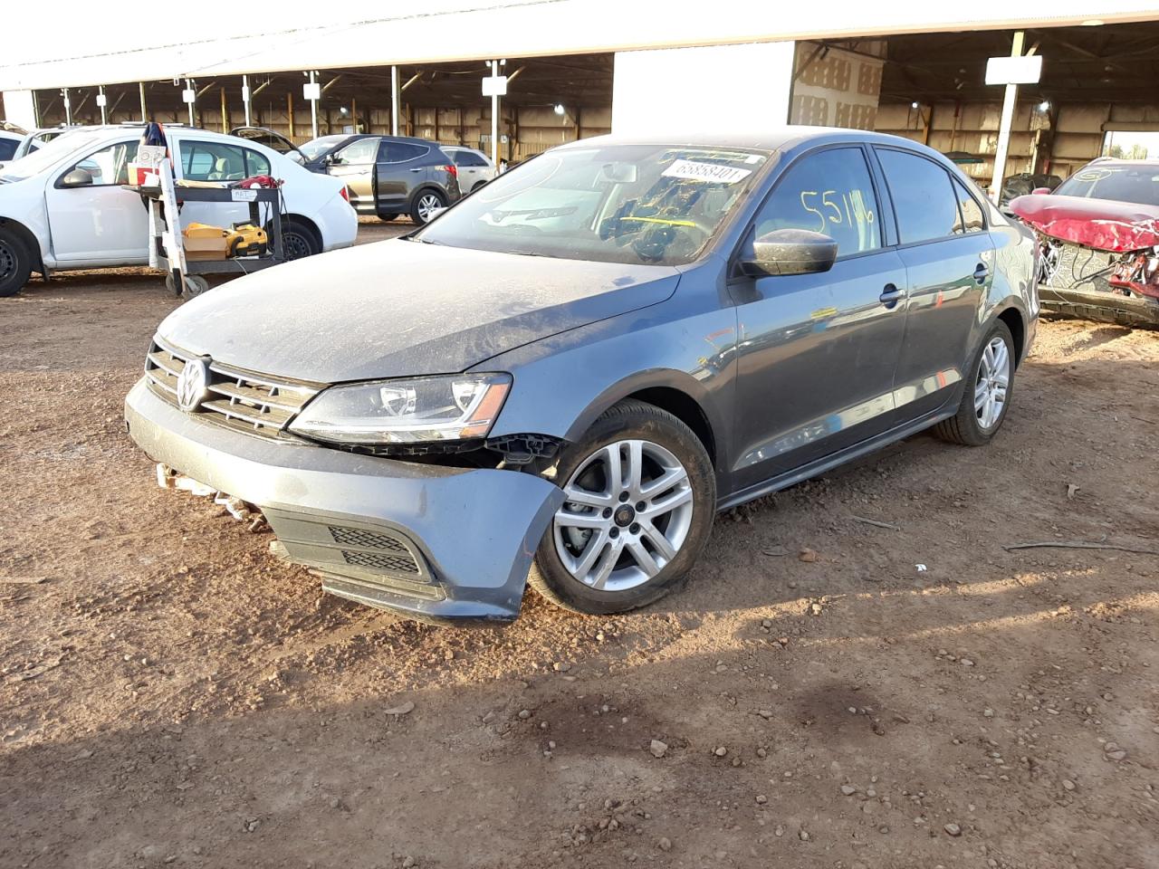 Photo 2 from auction – 2018 VOLKSWAGEN JETTA S with VIN 3VW2B7AJ3JM263985