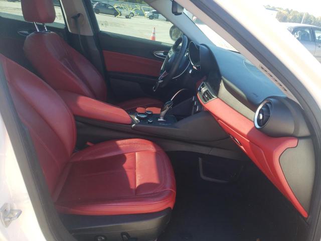 Photo 5 from auction – 2018 ALFA ROMEO GIULIA TI with VIN ZARFAECN6J7575374