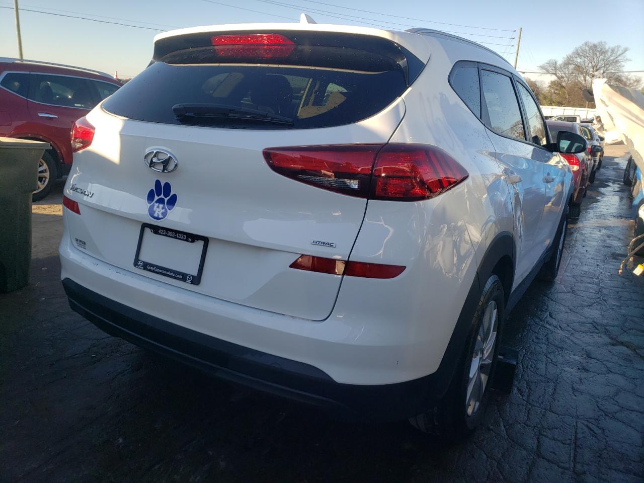 Photo 4 from auction – 2019 HYUNDAI TUCSON LIM with VIN KM8J3CA44KU962548