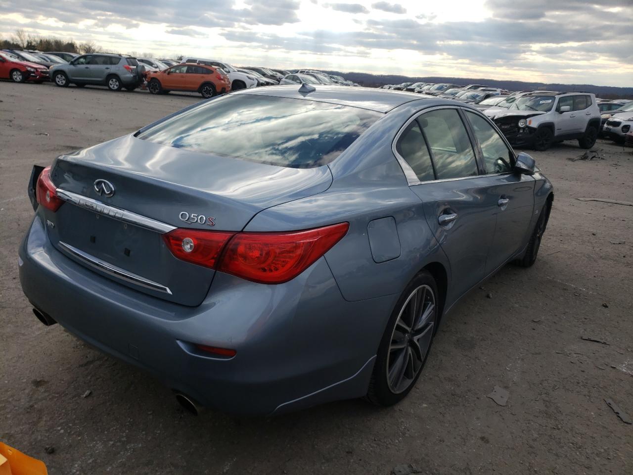 Photo 4 from auction – 2014 INFINITI Q50 BASE with VIN JN1BV7AR0EM684924