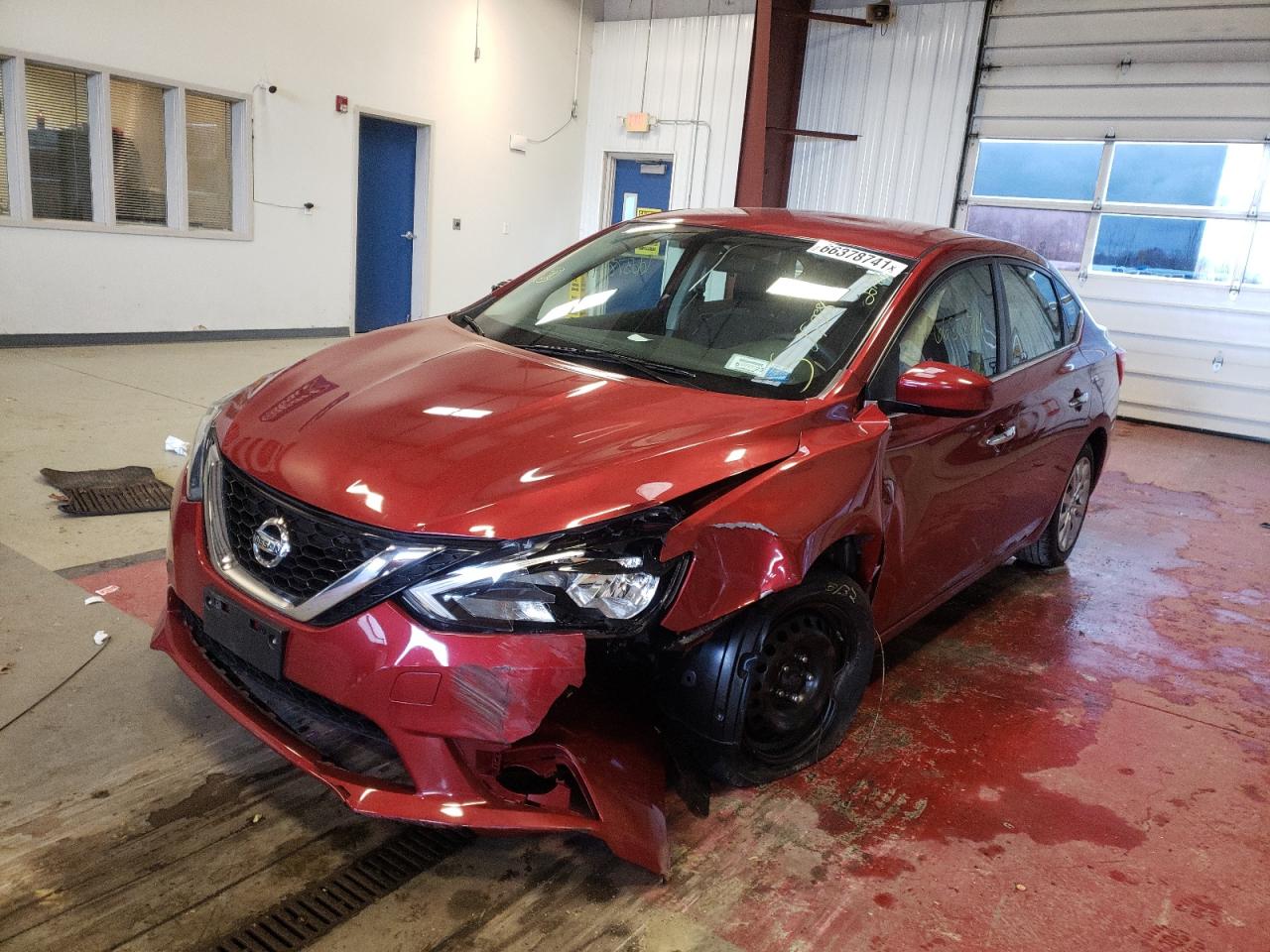 Photo 2 from auction – 2016 NISSAN SENTRA S with VIN 3N1AB7AP8GY227989