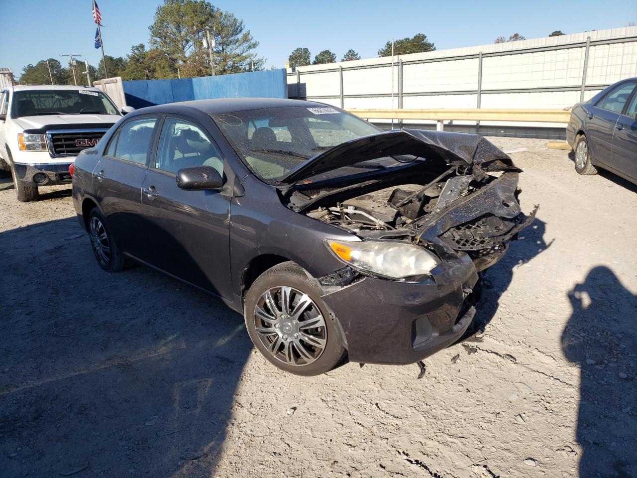 TOYOTA COROLLA BA 2012 with VIN 2T1BU4EEXCC883821 - Photo from auction