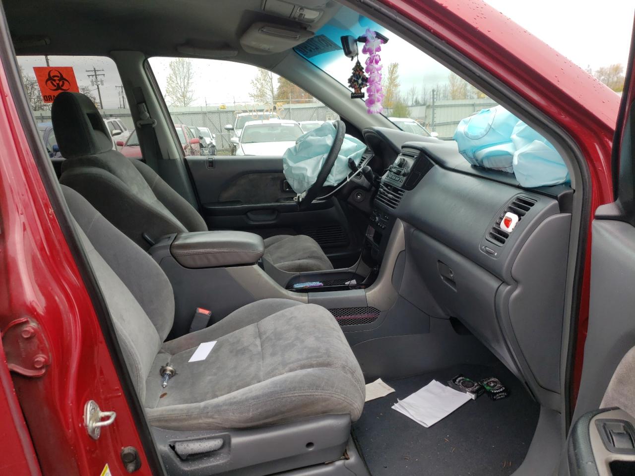 Photo 5 from auction – 2003 HONDA PILOT EX with VIN 2HKYF184X3H500835