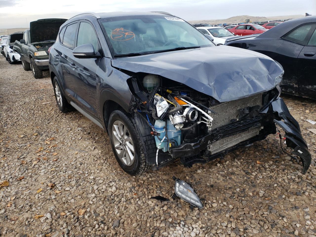 Photo 1 from auction – 2018 HYUNDAI TUCSON with VIN KM8J3CA42JU667334
