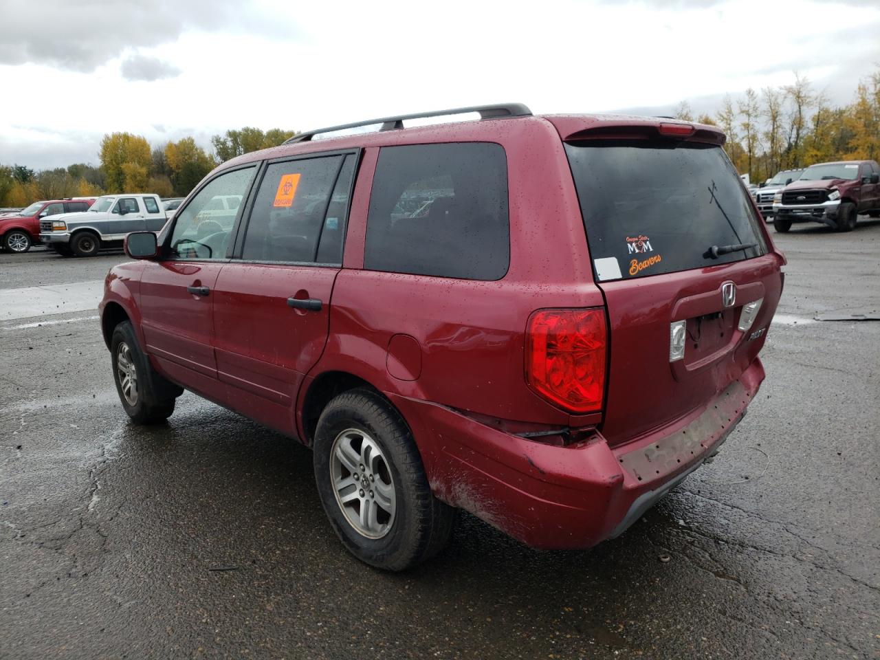 Photo 3 from auction – 2003 HONDA PILOT EX with VIN 2HKYF184X3H500835