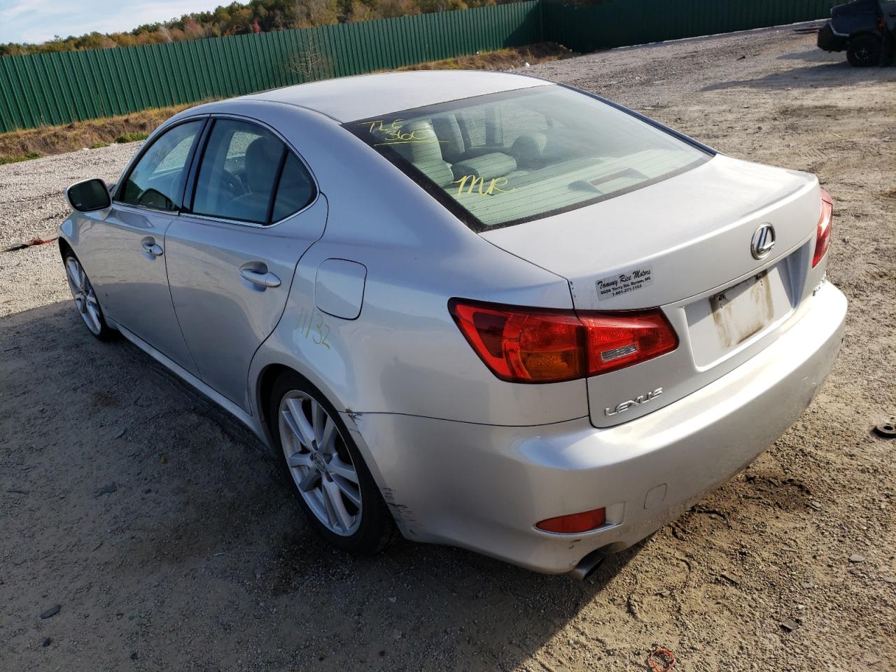 Photo 3 from auction – 2006 LEXUS IS 250 with VIN JTHBK262165014359