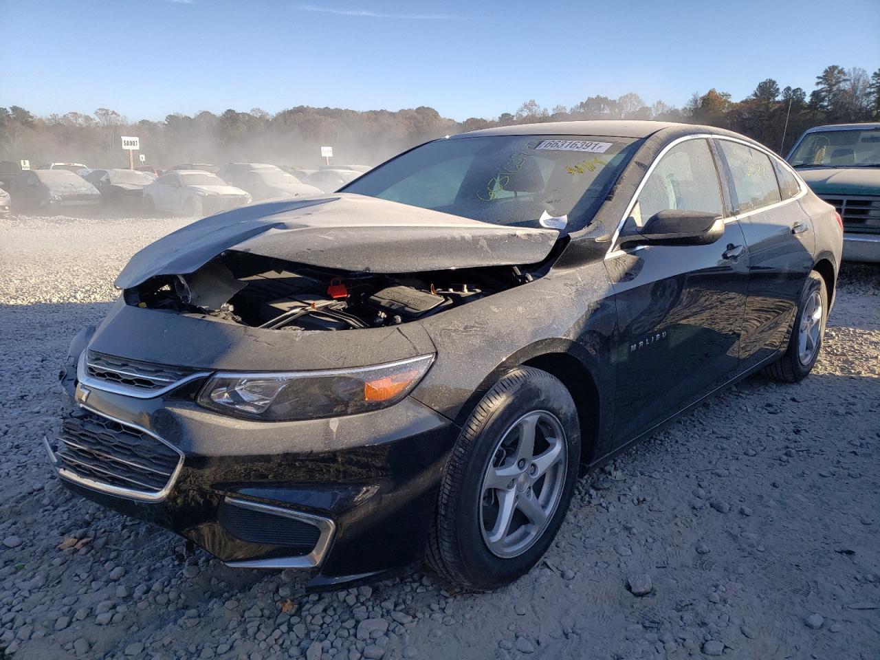 Photo 2 from auction – 2018 CHEVROLET MALIBU LS with VIN 1G1ZB5ST3JF217460