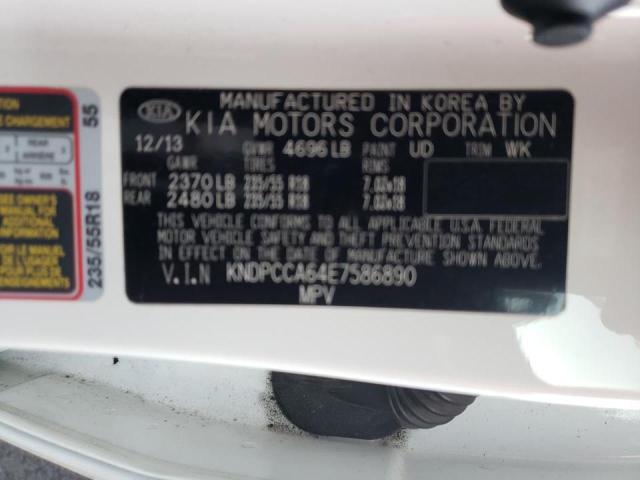 Photo 10 from auction – 2014 KIA SPORTAGE S with VIN KNDPCCA64E7586890