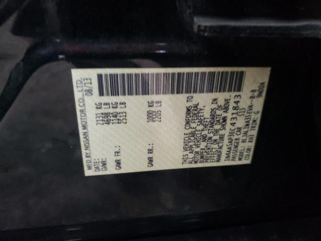 Zdjęcie 10 z aukcji – 2014 NISSAN MAXIMA S z VIN 1N4AA5AP3EC431843