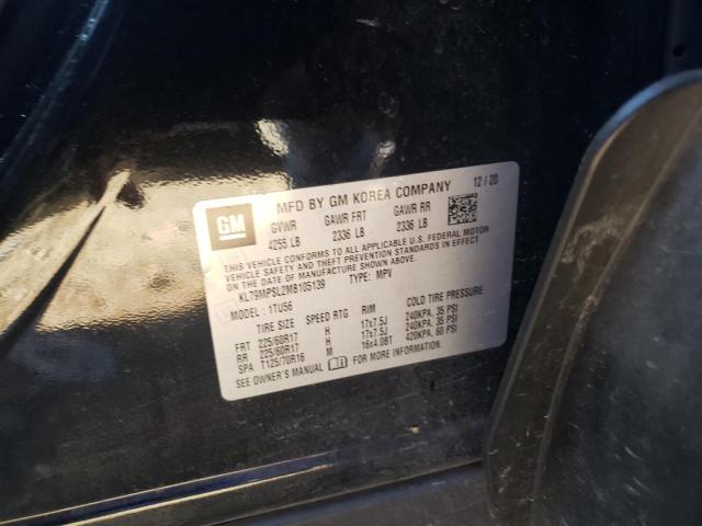 Photo 10 from auction – 2021 CHEVROLET TRAILBLAZE with VIN KL79MPSL2MB105139