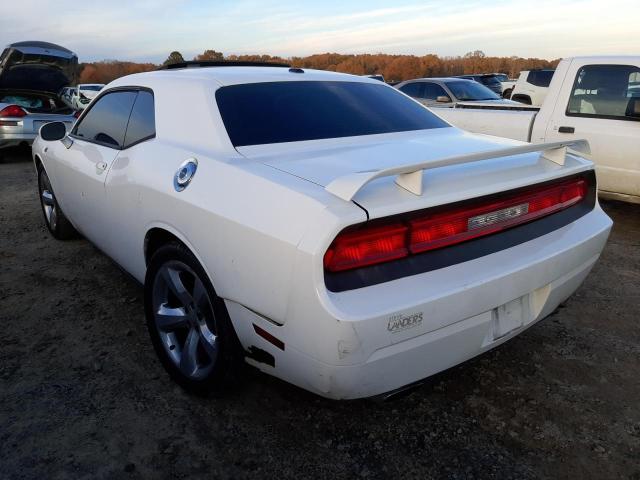 Photo 3 from auction – 2012 DODGE CHALLENGER with VIN 2C3CDYBT2CH168296
