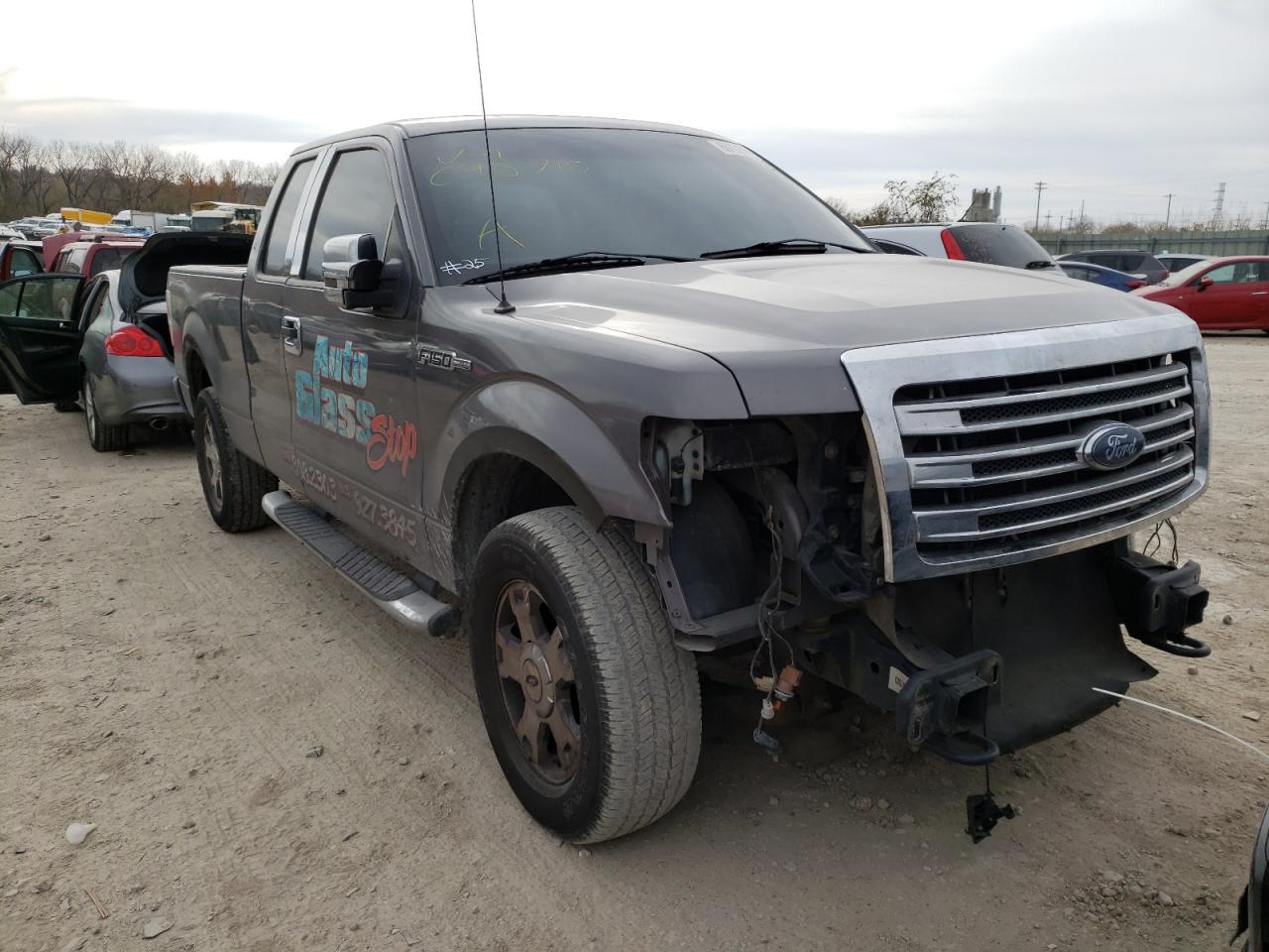 FORD F150 SUPER 2009 with VIN 1FTRX14W09KC95710 - Photo from auction
