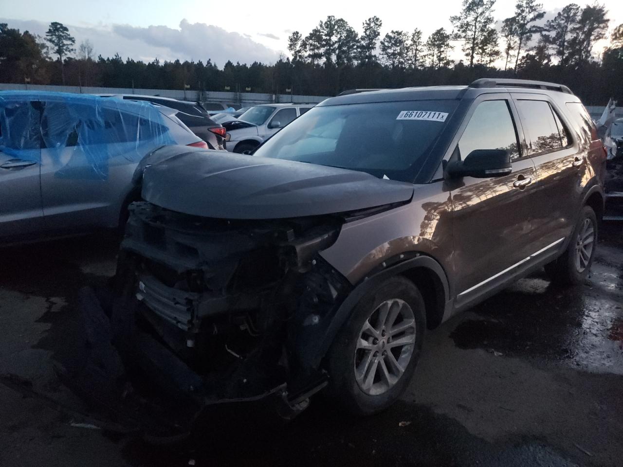 Photo 2 from auction – 2015 FORD EXPLORER X with VIN 1FM5K7D89FGC45223