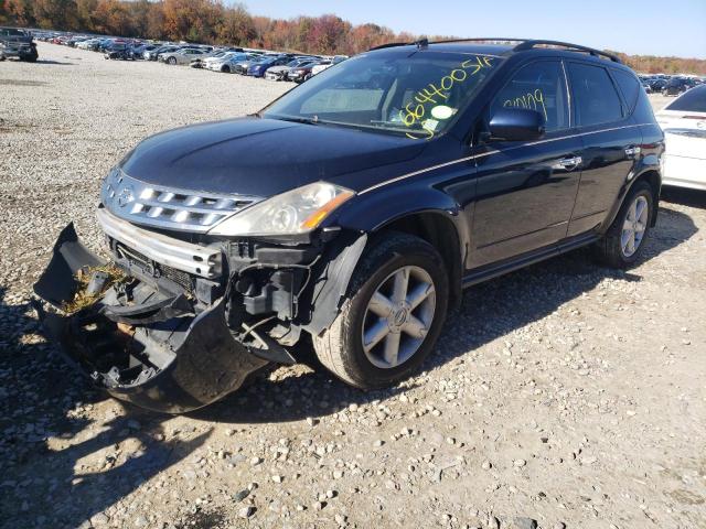 Photo 2 from auction – 2004 NISSAN MURANO SL with VIN JN8AZ08T44W218975