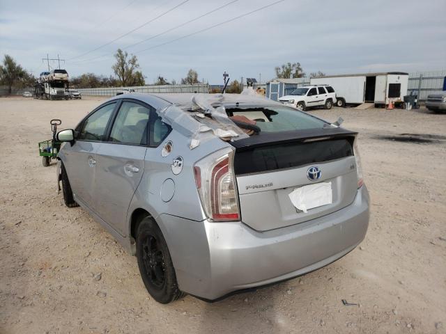 Photo 3 from auction – 2012 TOYOTA PRIUS with VIN JTDKN3DU7C1538489