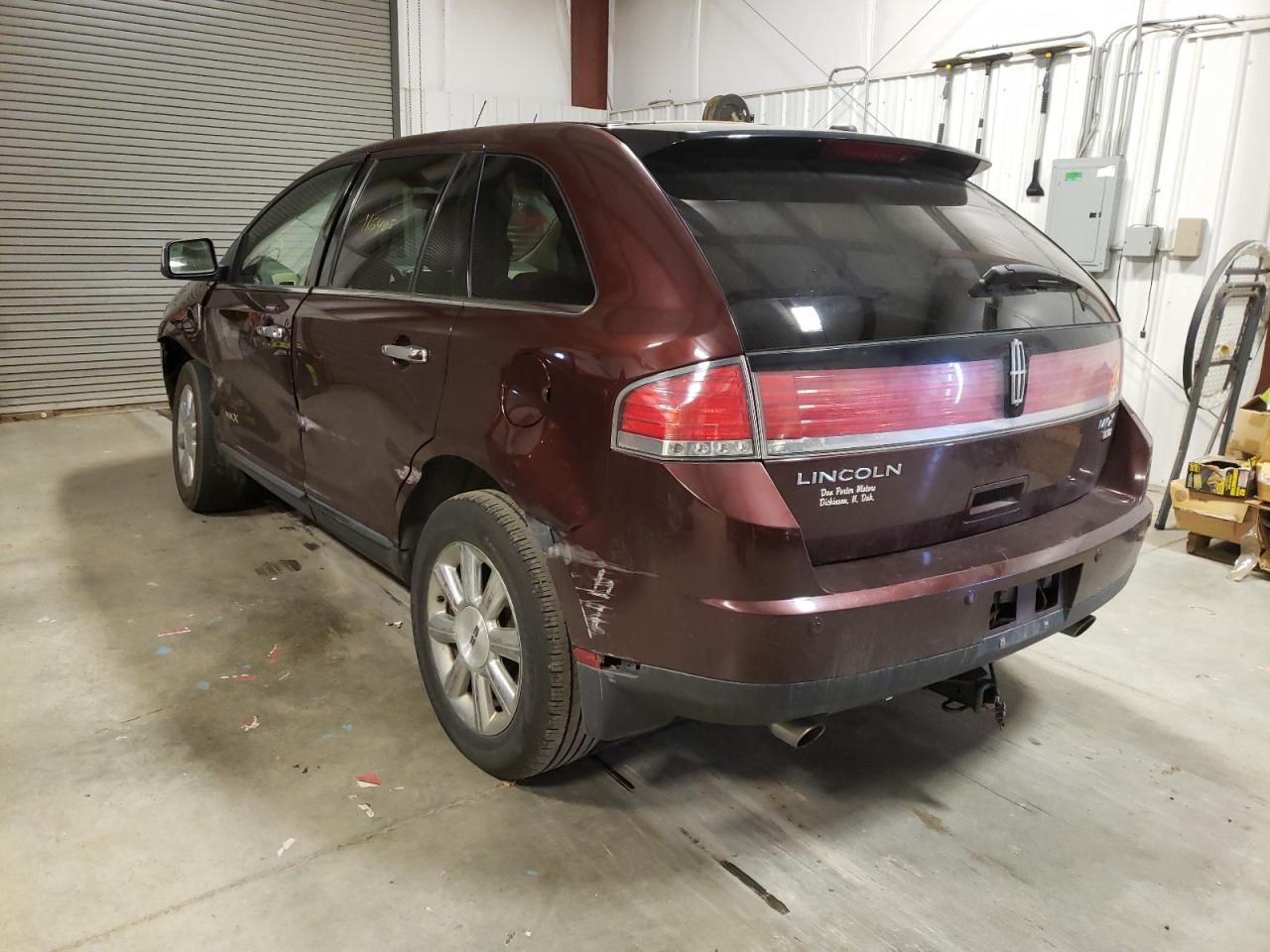 Photo 3 from auction – 2009 LINCOLN MKX with VIN 2LMDU88C59BJ00397