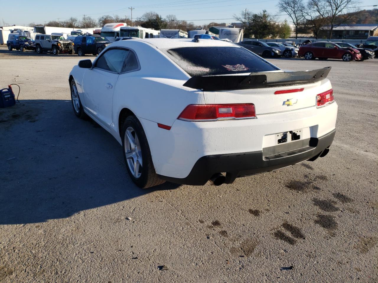 Photo 3 from auction – 2014 CHEVROLET CAMARO LS with VIN 2G1FE1E3XE9203942