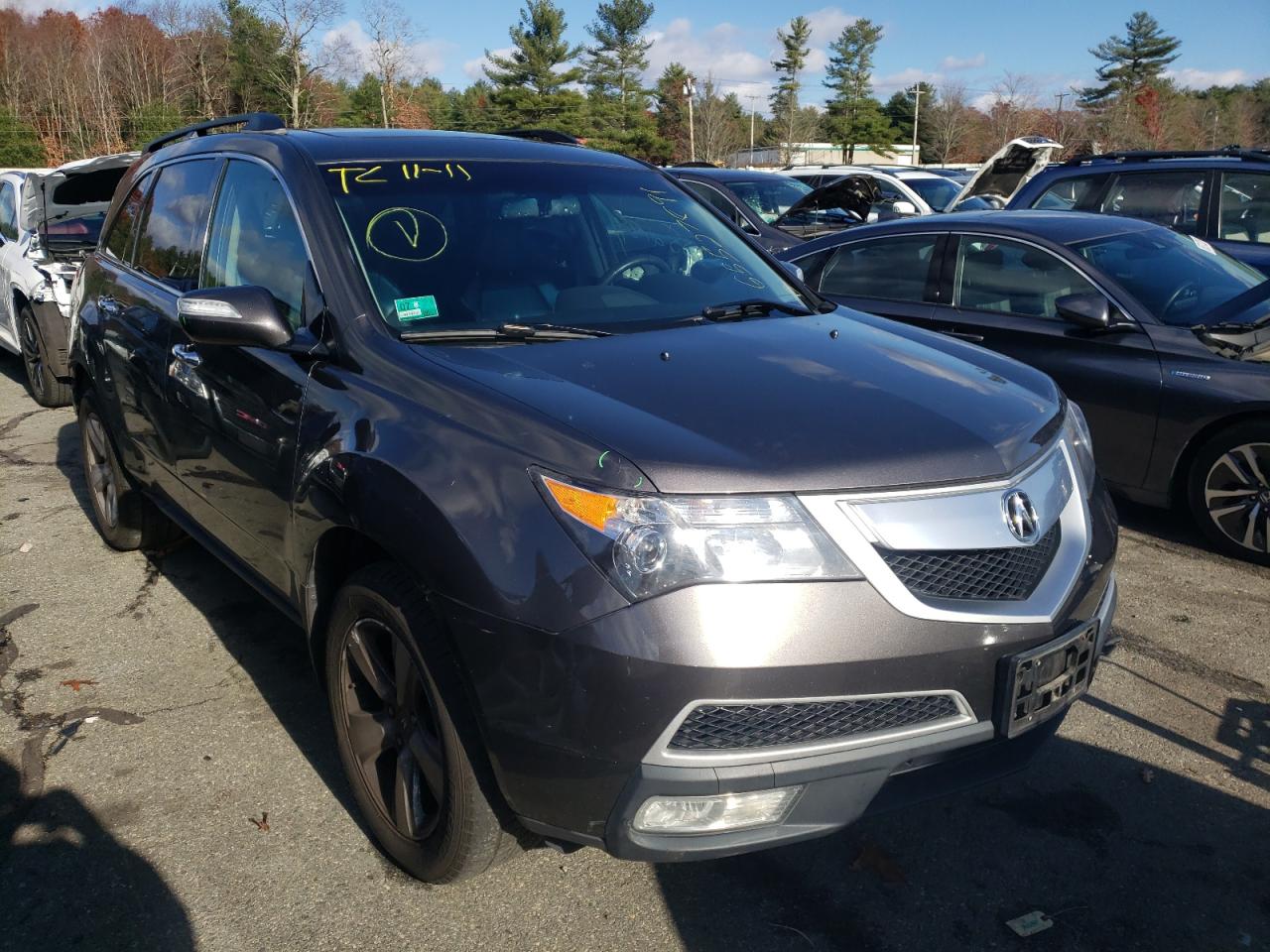 ACURA MDX TECHNO 2010 with VIN 2HNYD2H64AH516722 - Photo from auction