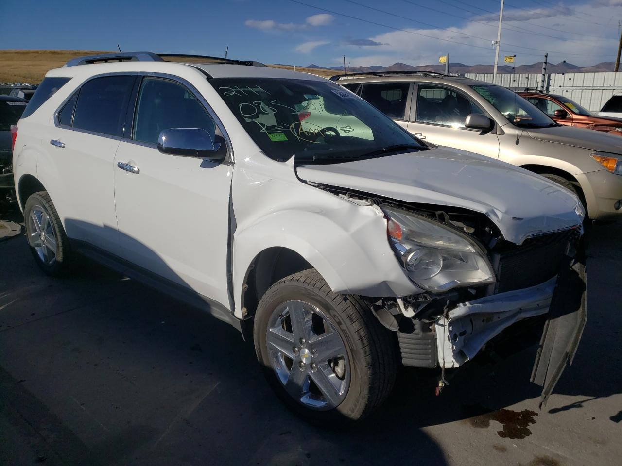 CHEVROLET EQUINOX LT 2015 with VIN 2GNFLHE39F6161232 - Photo from auction