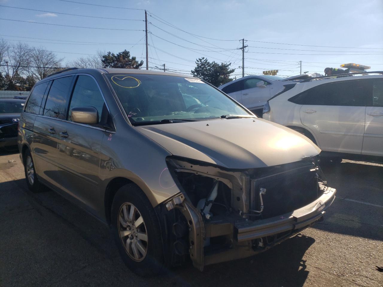HONDA ODYSSEY EX 2008 with VIN 5FNRL38798B418491 - Photo from auction