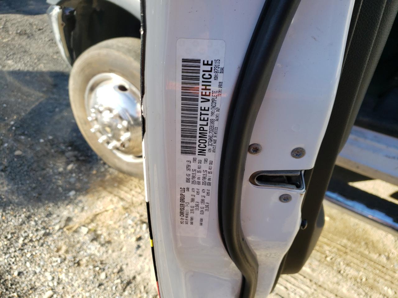 Photo 10 from auction – 2013 RAM 5500 with VIN 3C7WRNEL7DG591089