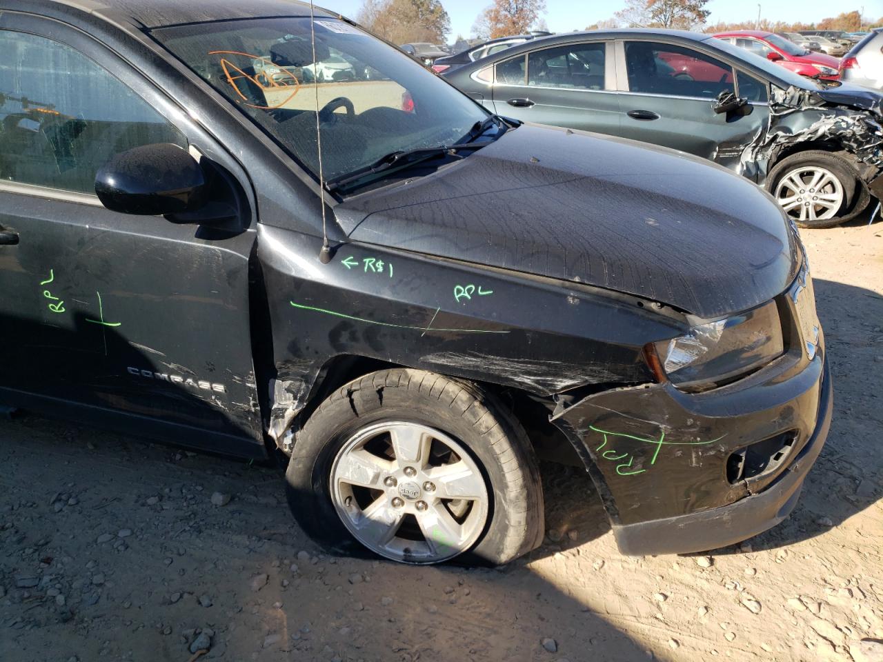 Photo 9 from auction – 2016 JEEP COMPASS LA with VIN 1C4NJCEAXGD783319