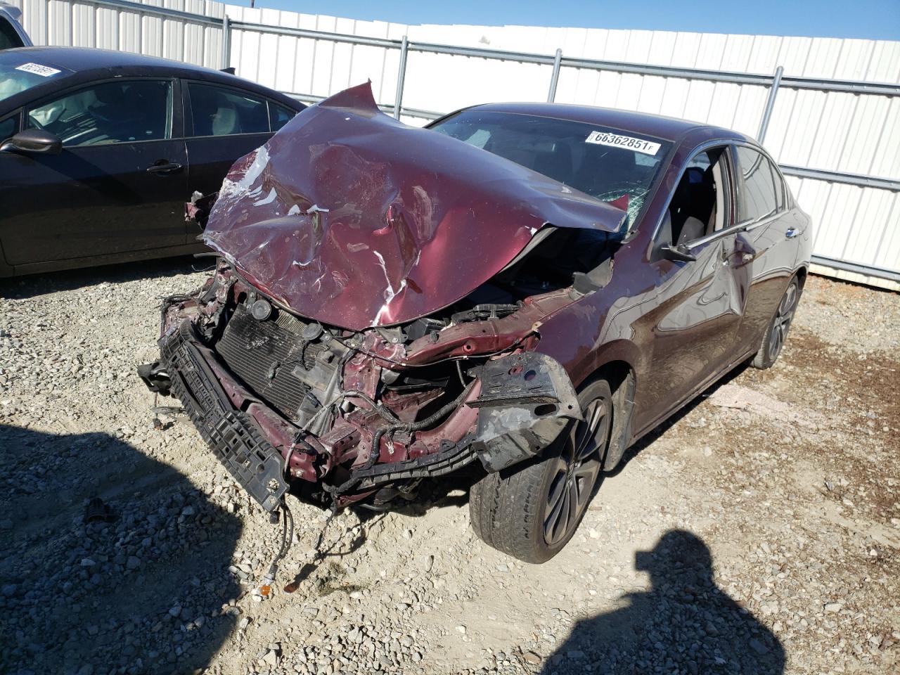 Photo 2 from auction – 2015 HONDA ACCORD SPO with VIN 1HGCR2F51FA129404