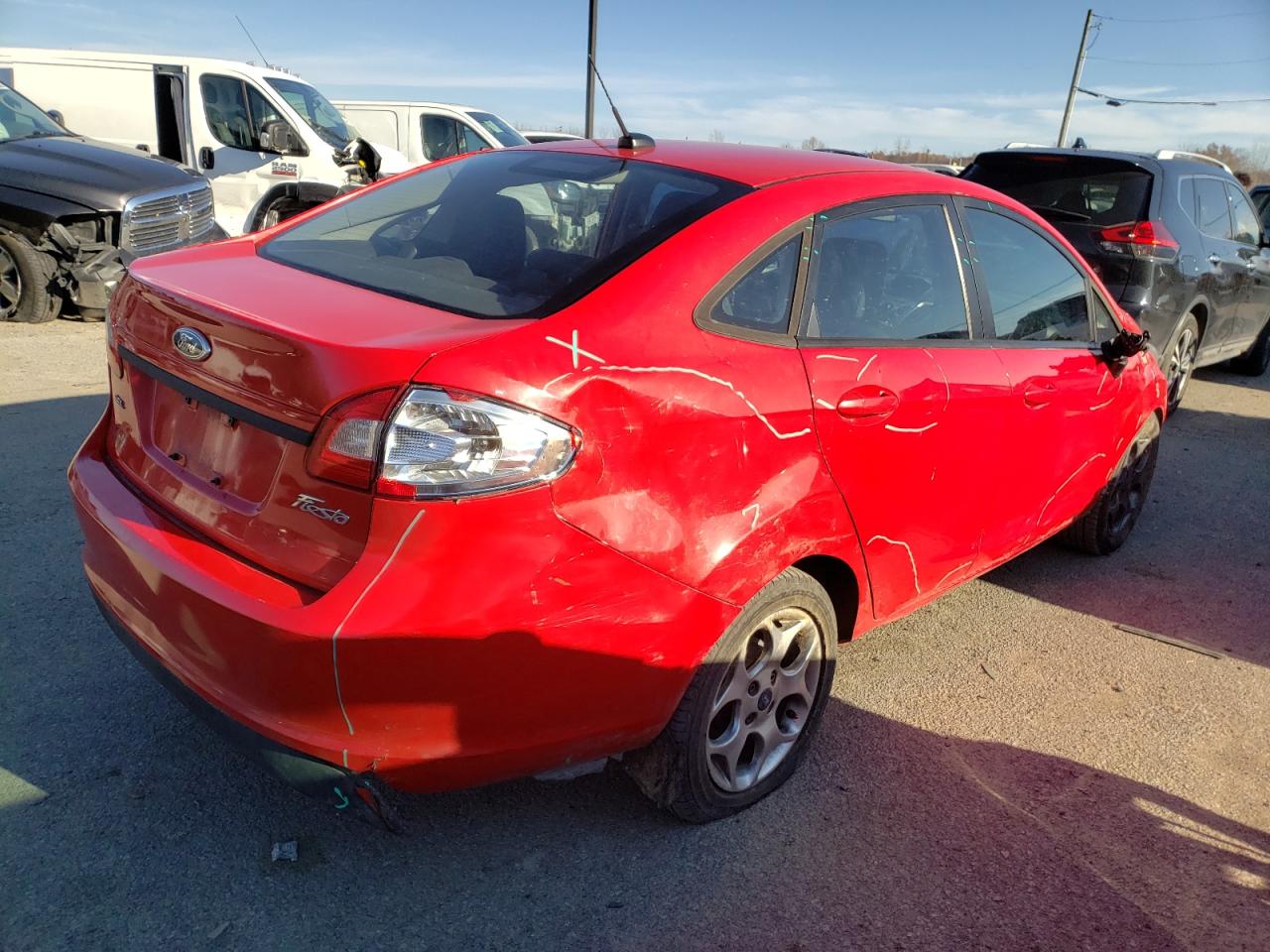 Photo 4 from auction – 2012 FORD FIESTA SEL with VIN 3FADP4CJ7CM132267