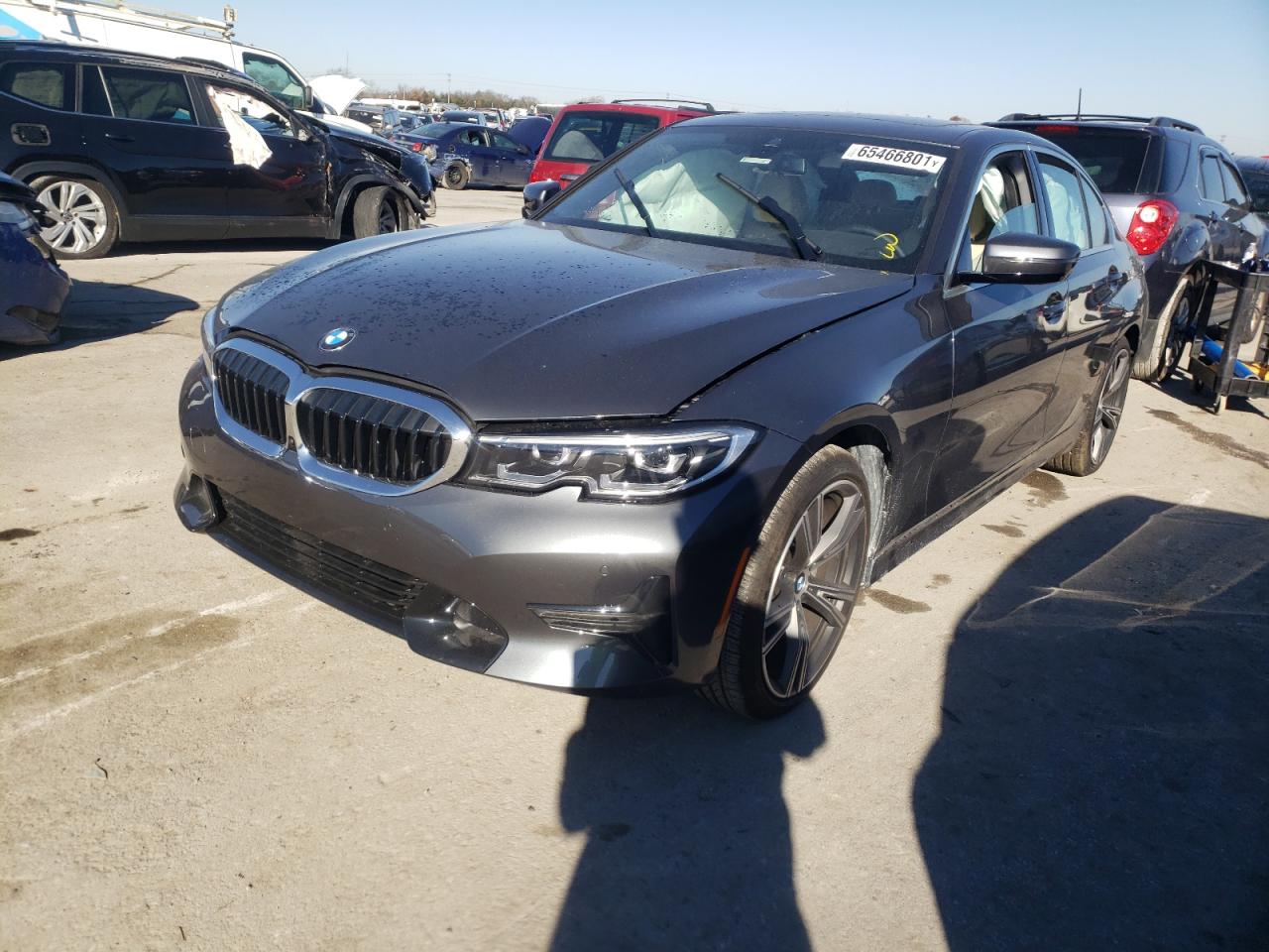 Photo 2 from auction – 2021 BMW 330XI with VIN 3MW5R7J09M8C14304