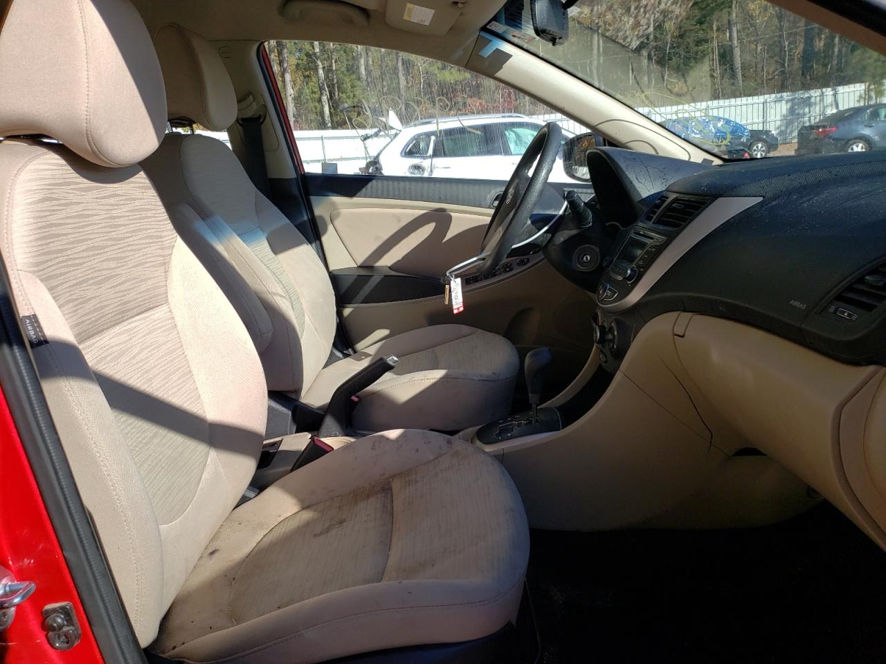 Photo 5 from auction – 2016 HYUNDAI ACCENT SE with VIN KMHCT4AE0GU016879