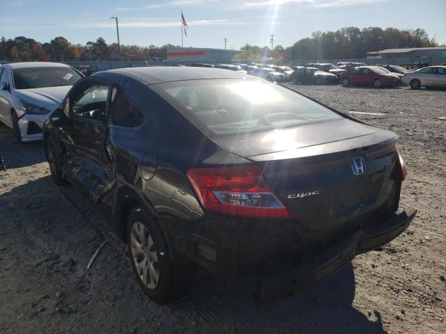 Photo 3 from auction – 2012 HONDA CIVIC LX with VIN 2HGFG3B51CH558764