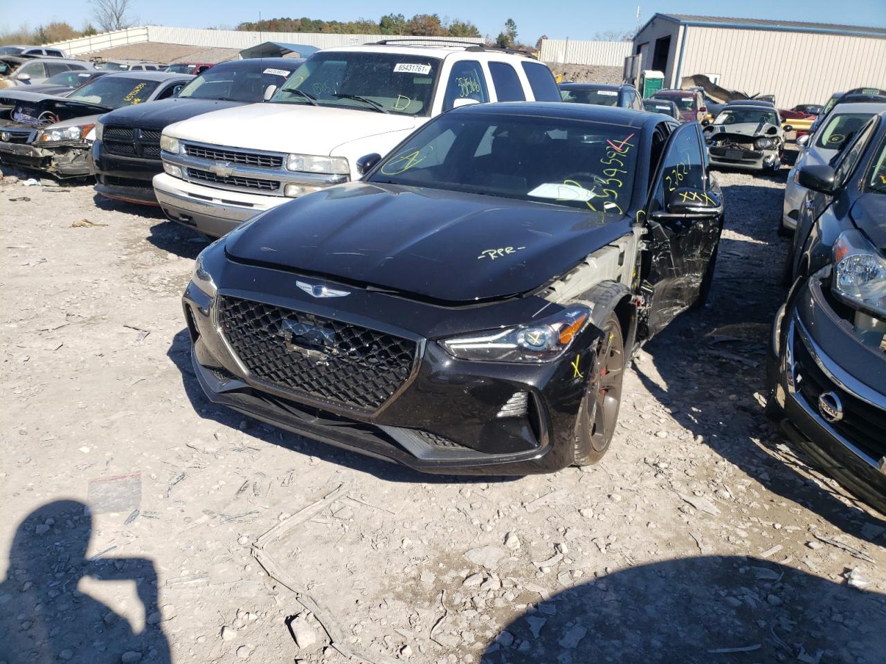 Photo 2 from auction – 2019 GENESIS G70 PRESTI with VIN KMTG34LE4KU022018