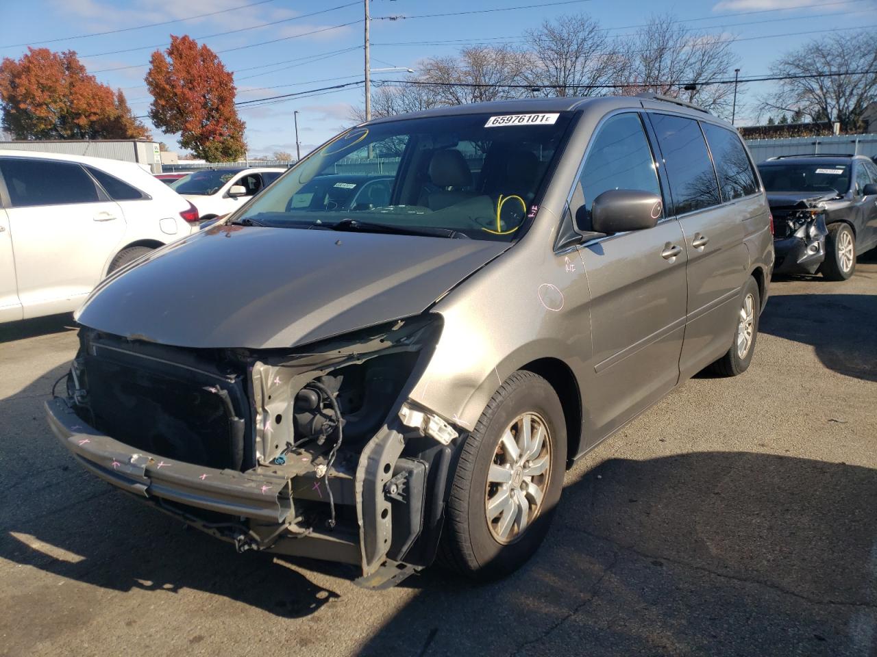 Photo 2 from auction – 2008 HONDA ODYSSEY EX with VIN 5FNRL38798B418491