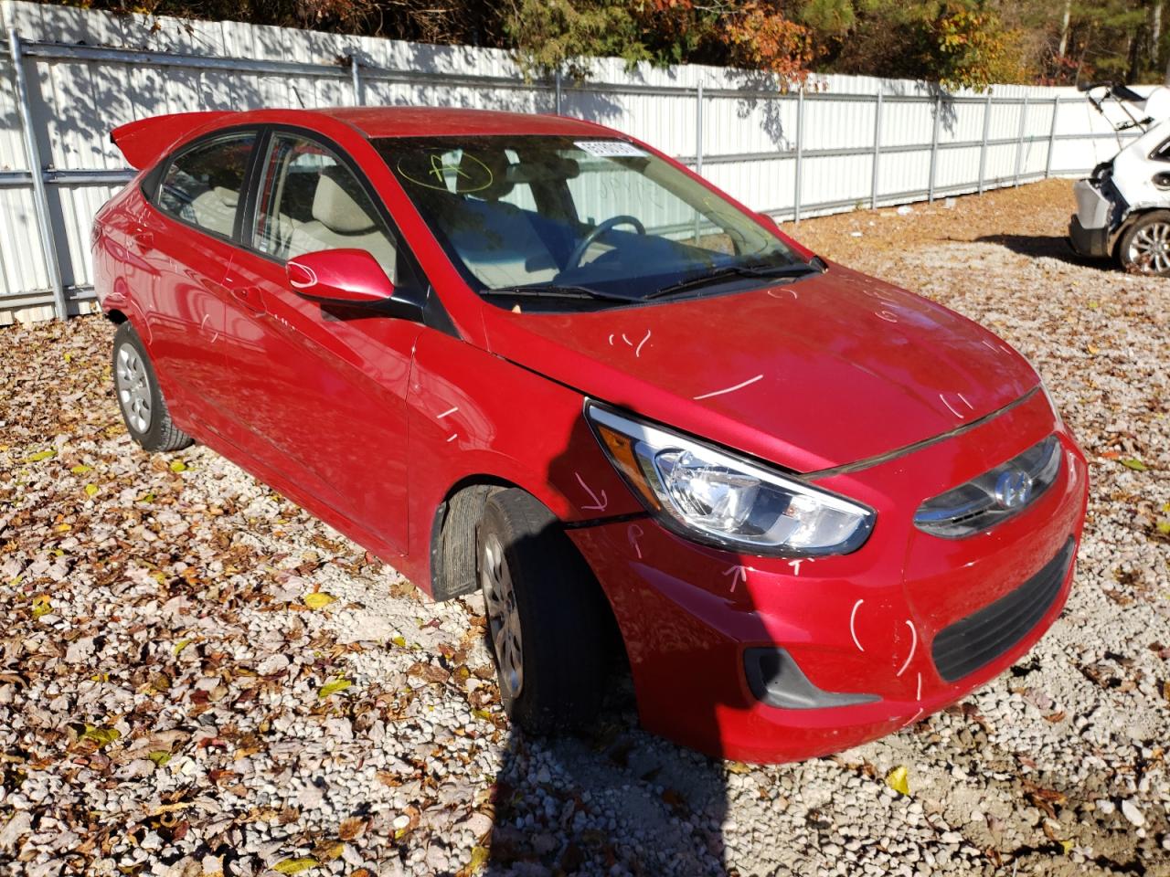 HYUNDAI ACCENT SE 2016 with VIN KMHCT4AE0GU016879 - Photo from auction