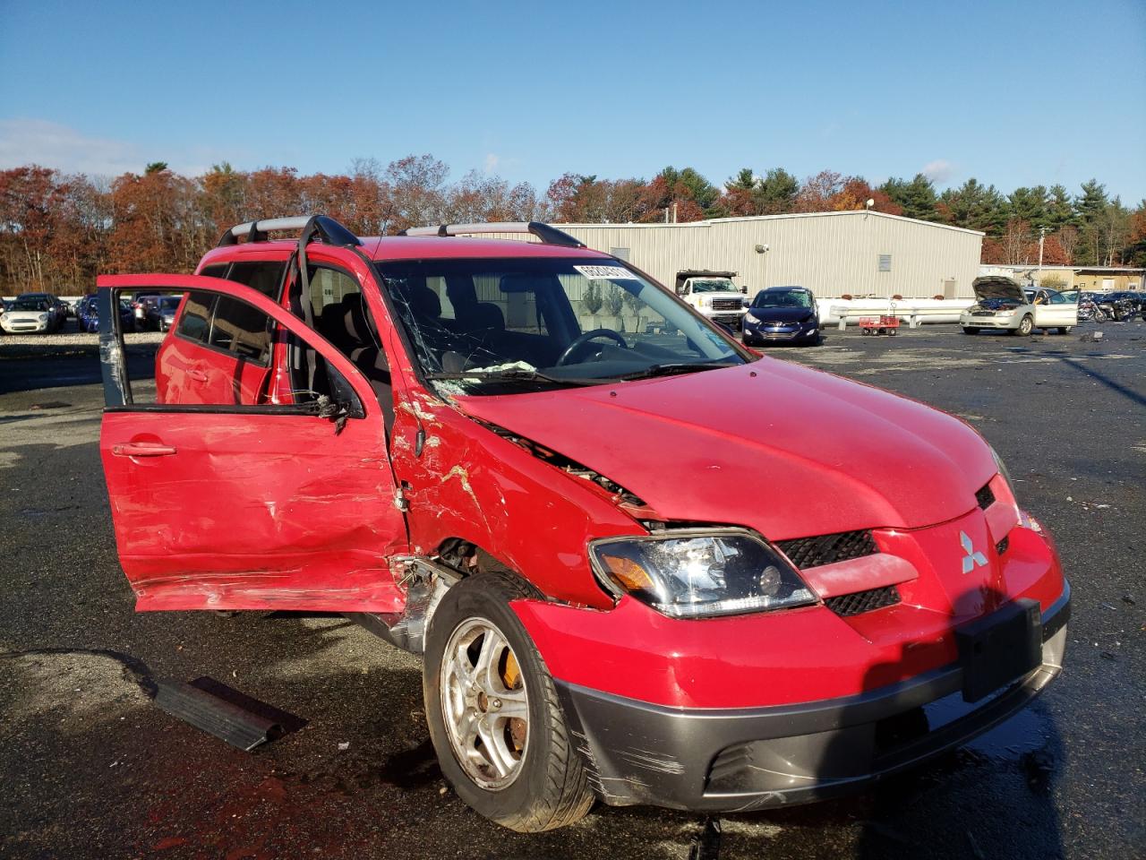 MITSUBISHI OUTLANDER 2004 with VIN JA4LZ31F14U062961 - Photo from auction