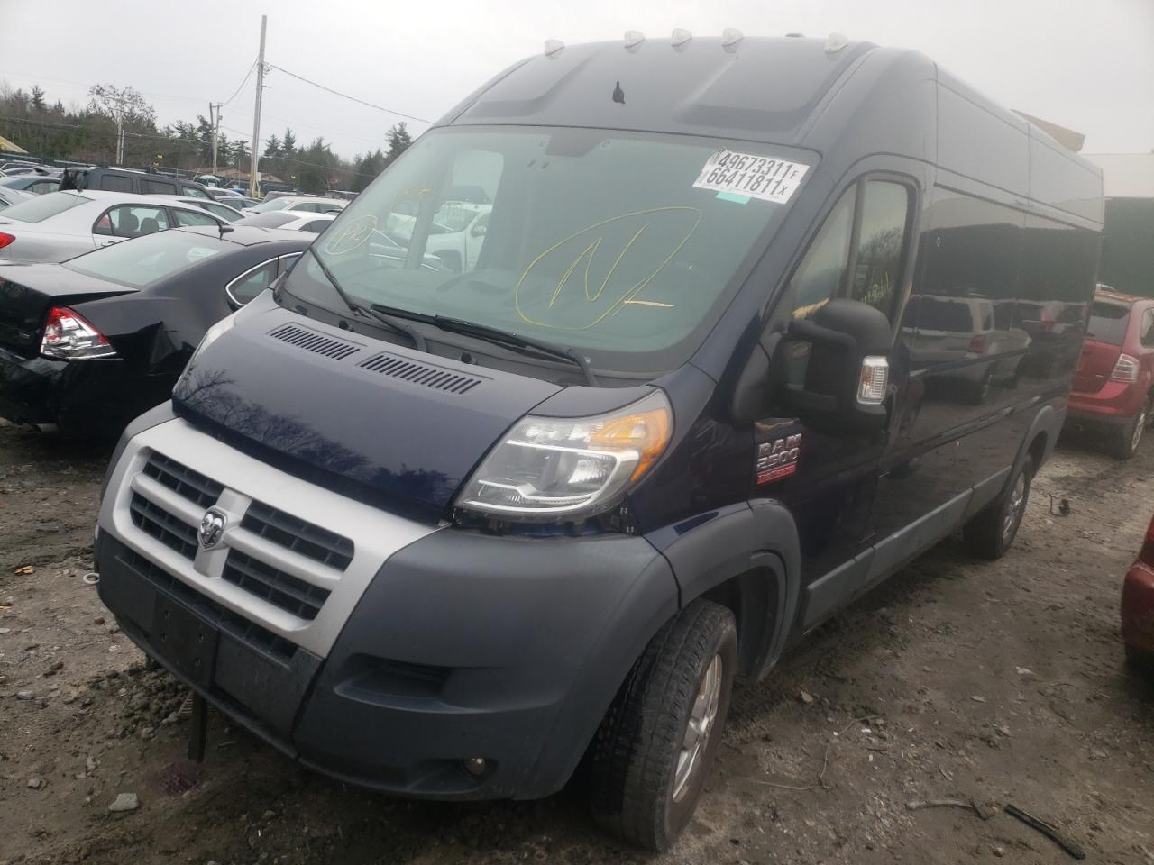 Photo 2 from auction – 2015 RAM PROMASTER with VIN 3C6TRVDGXFE515912