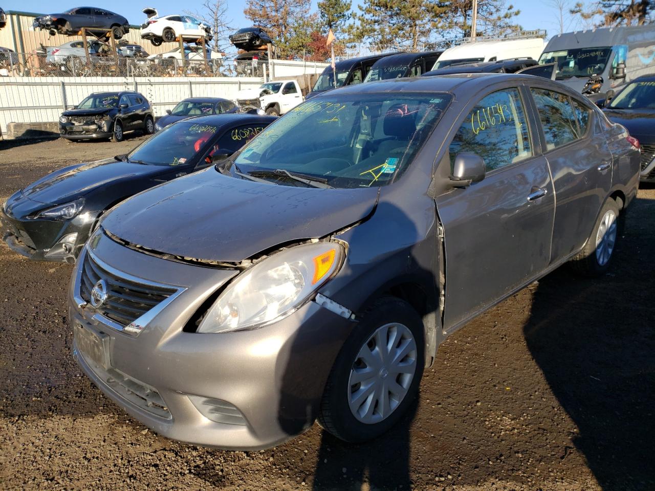 Photo 2 from auction – 2012 NISSAN VERSA S with VIN 3N1CN7AP8CL847734