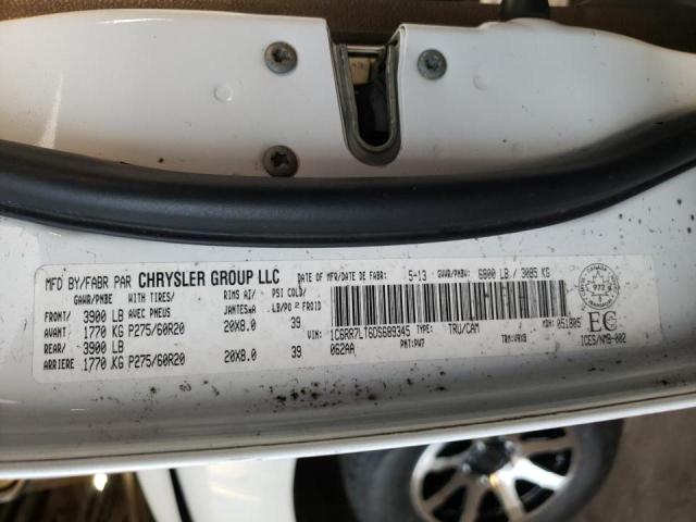 Photo 10 from auction – 2013 RAM 1500 SLT with VIN 1C6RR7LT6DS689345