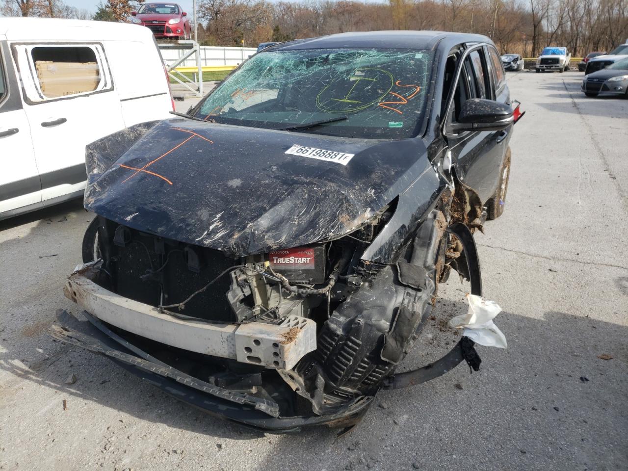 Photo 9 from auction – 2015 TOYOTA HIGHLANDER with VIN 5TDBKRFH8FS078715