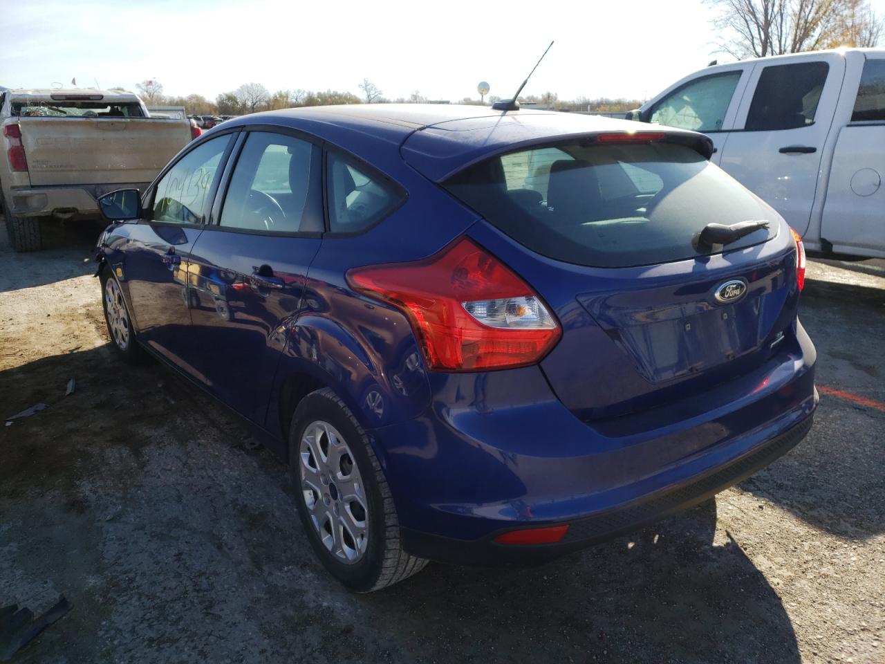 Photo 3 from auction – 2012 FORD FOCUS SE with VIN 1FAHP3K2XCL400235