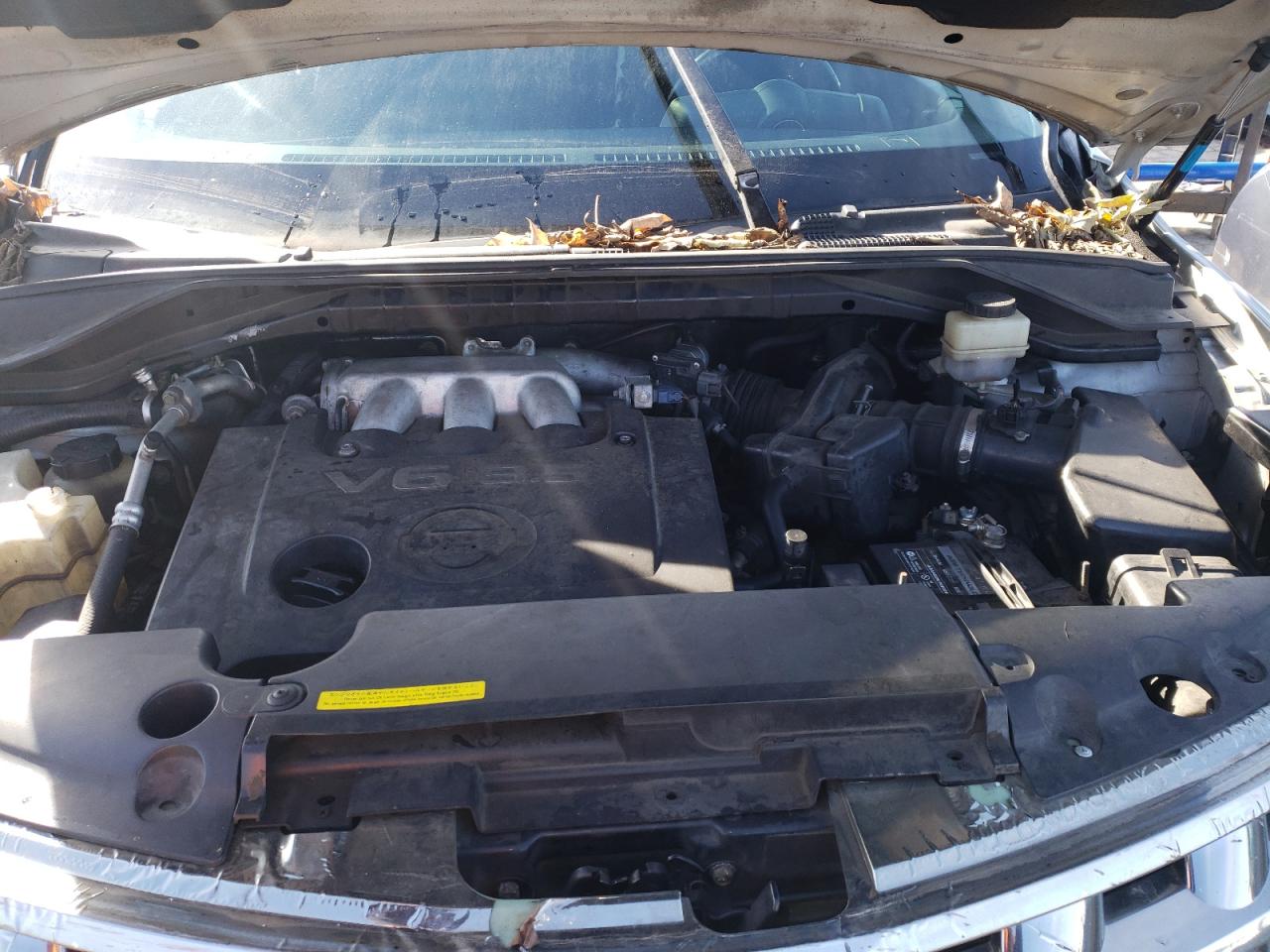 Photo 7 from auction – 2005 NISSAN MURANO SL with VIN JN8AZ08T05W323367
