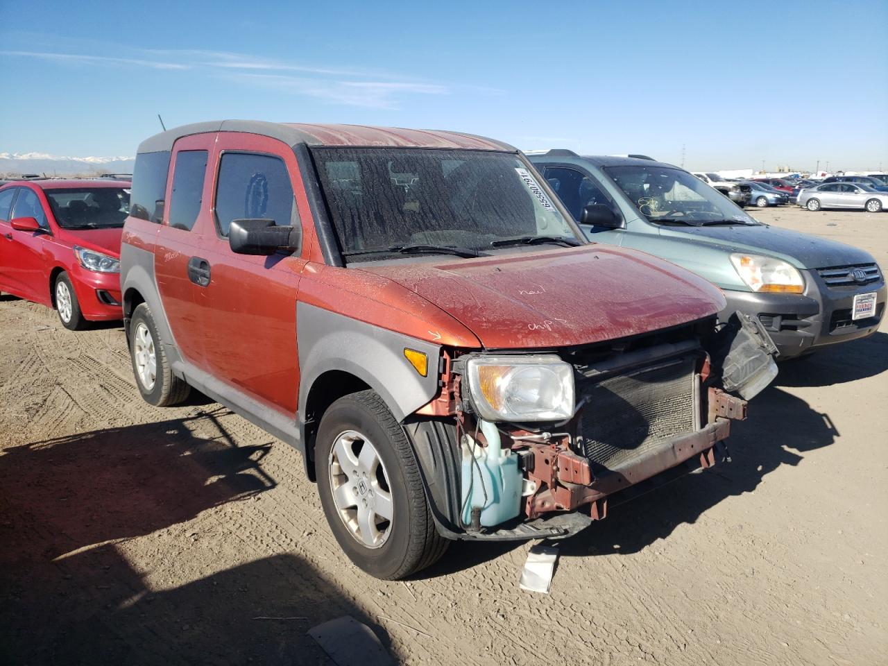 HONDA ELEMENT EX 2005 with VIN 5J6YH18645L003199 - Photo from auction