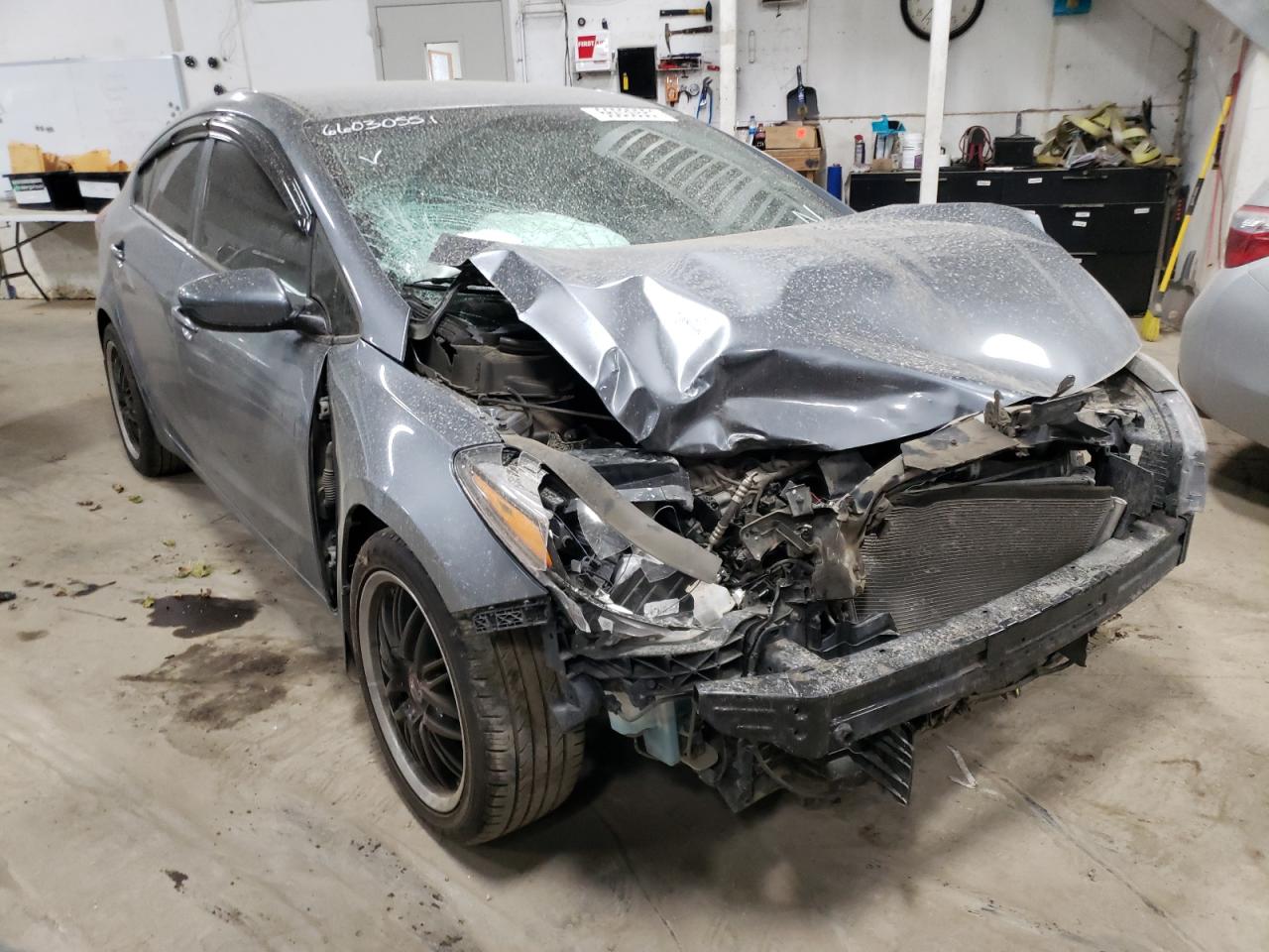 KIA FORTE LX 2017 with VIN 3KPFL4A7XHE012826 - Photo from auction